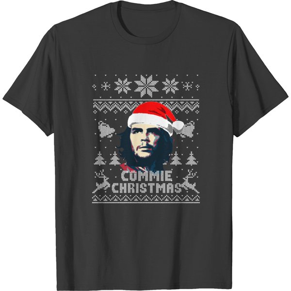 Che Guevara Commie Christmas Funny Christmas T-Shirt-image