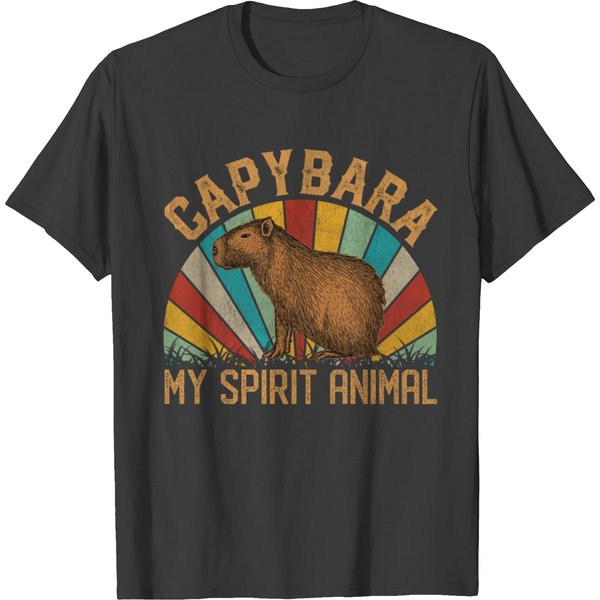 Capybara My Spirit Animal T-Shirt-image