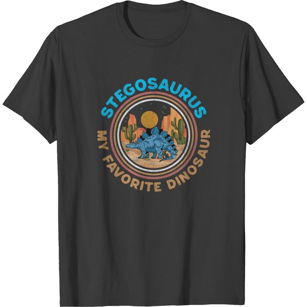 Stegosaurus My Favorite Dinosaur T-Shirt-image