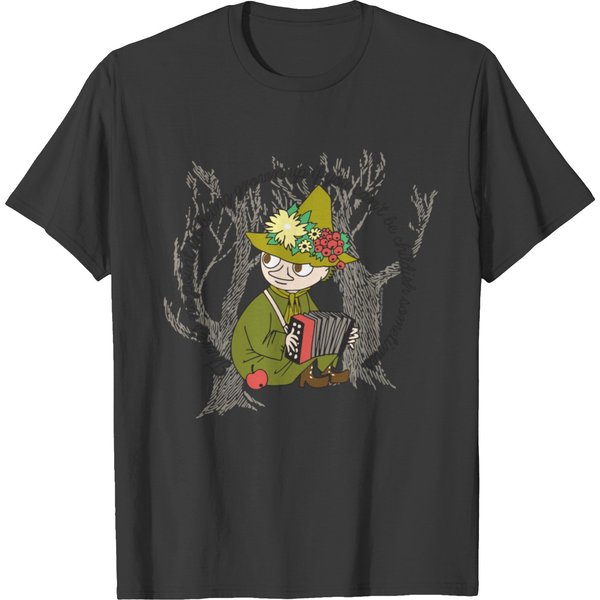The Moomins Snufkin With Accordion T-Shirt-image