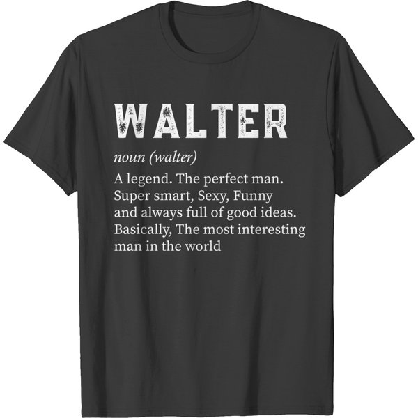 Mens Walter Name T-Shirt-image