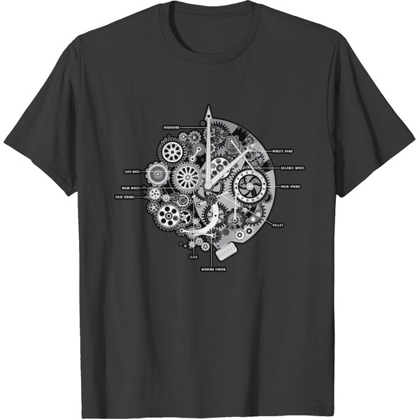 Watchmaker Watch Collector Lover Gift Collecting H T-Shirt-image