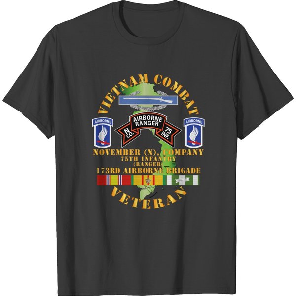 N Co 75Th Infantry Ranger 173Rd Airborne Bde Ssi T-Shirt-image