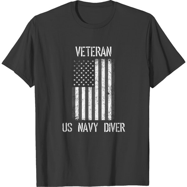 Veteran Us Navy Diver T-Shirt-image
