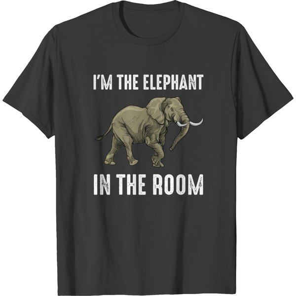 Safari - I'm The Elephant In The Room - Animal T-Shirt-image