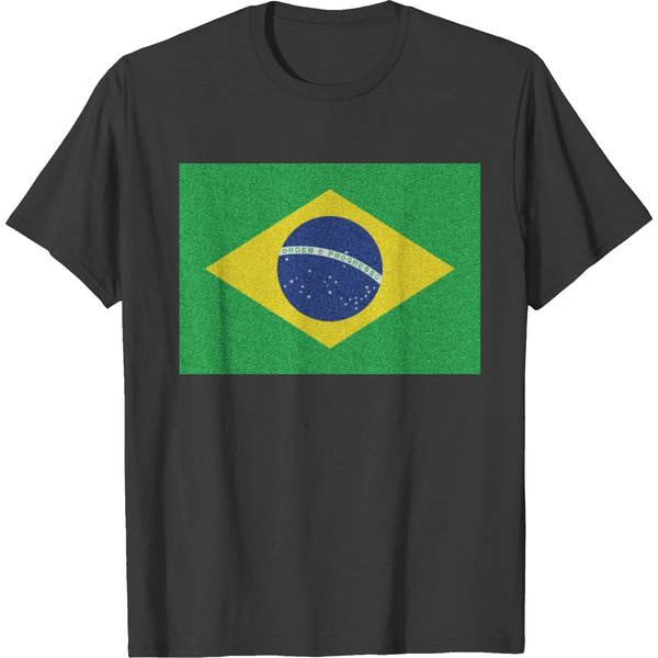 The Brazilian Brazil Flag Original Classic Sports T-Shirt-image