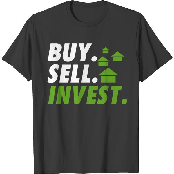 Traders Buy. Sell. Invest. Buy. Sell. Invest. Inve T-Shirt-image