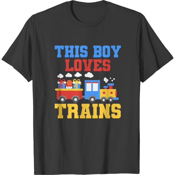 Trains Train Lover T-Shirt-image