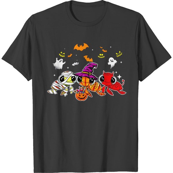 Funny Turtle Halloween Happy Halloween Costume T-Shirt-image