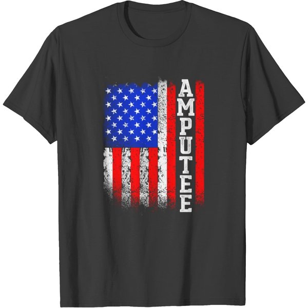 Amputee Humor Supporting Leg Arm Funny Recovery T-Shirt-image