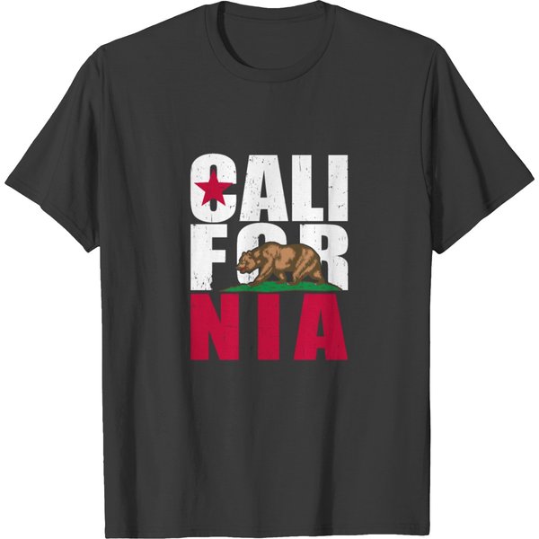 California State Flag Bear T-Shirt-image