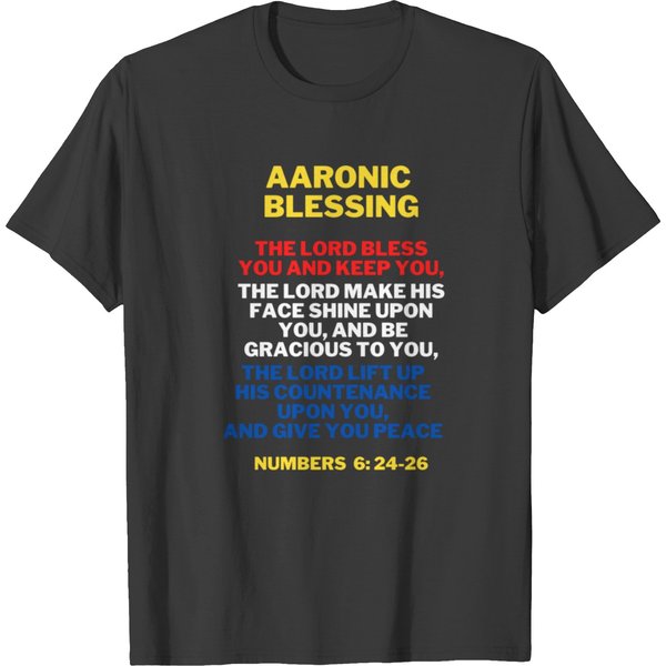 Aaronic Blessing Lords Blessing Gods Blessing T-Shirt-image