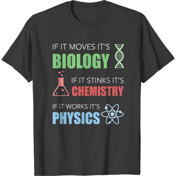 Funny Science Biology Chemistry Physics T-Shirt-image