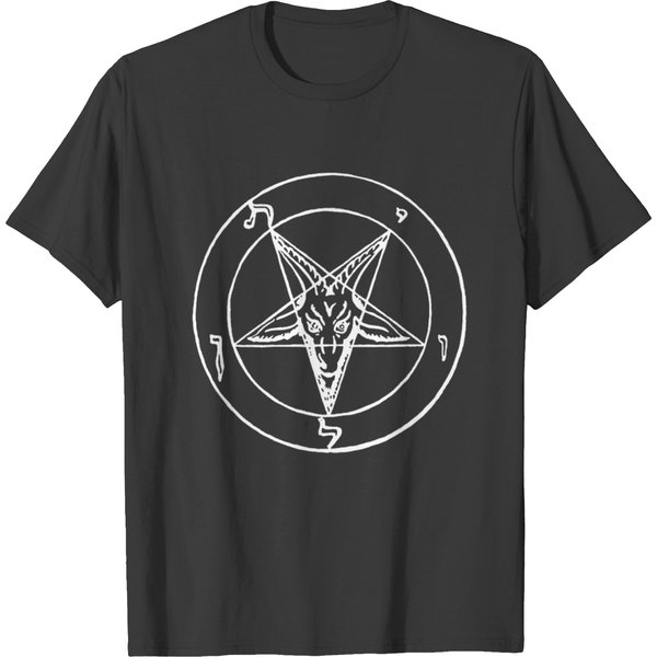 Pentagram Black Metal Pagan Magic Death Metal T-Shirt-image