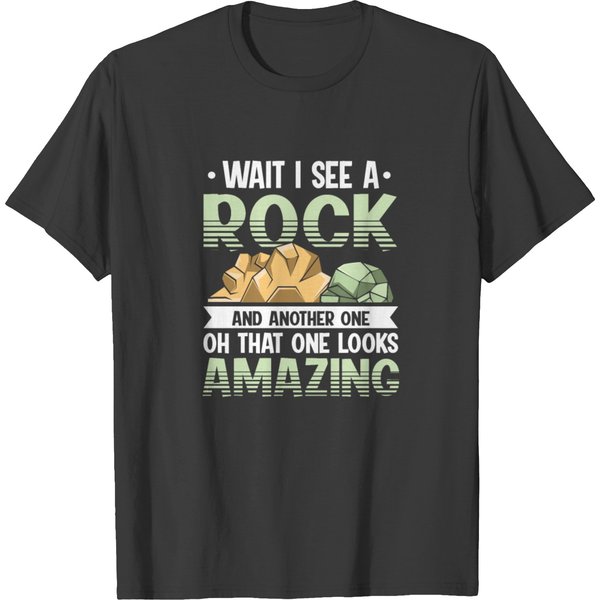 Rock Collectors Geology Rocks Fossils Minerals T-Shirt-image