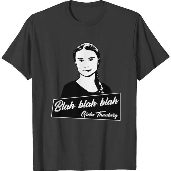 Blah, Blah, Blah Greta Thunberg T-Shirt-image