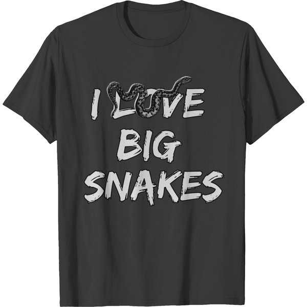 I Love Big Snakes T-Shirt-image