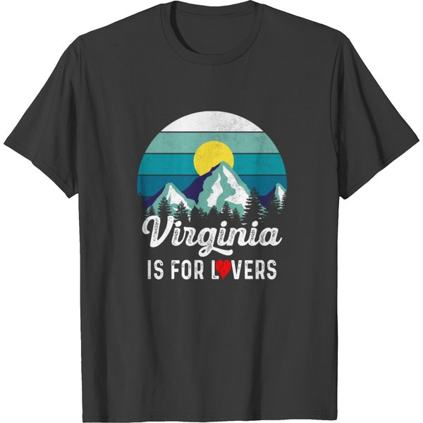 Vintage Virginia Is For The Lovers T-Shirt-image