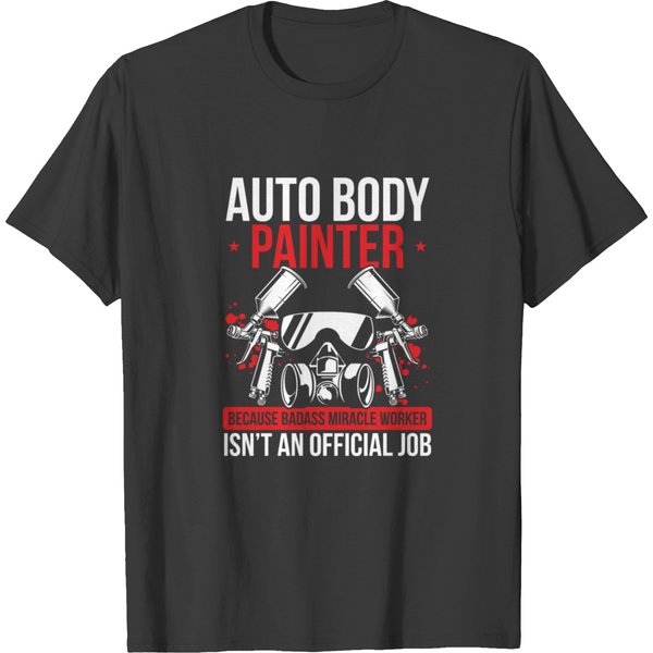 Car Painter Body Painting Auto Body Detailer T-Shirt-image