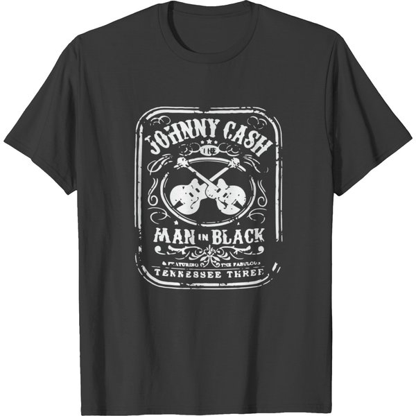 Johnny Cash The Man In Black T Shirt T-Shirt-image
