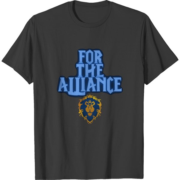 Wow Alliance For The Alliance T-Shirt-image