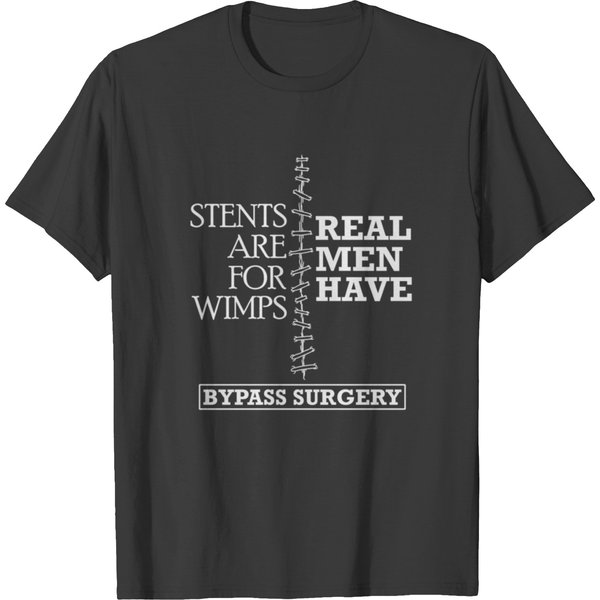 Real Men Have Bypass Surgery Open Heart Surgery T-Shirt-image