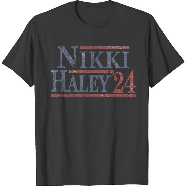 Distressed Nikki Haley 2024 T-Shirt-image