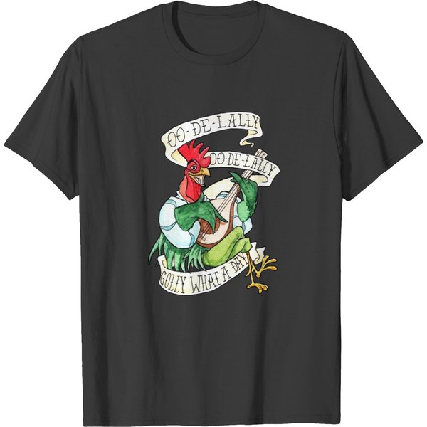 Alan A Dale Rooster Oo De Lally Golly What A Day T-Shirt-image