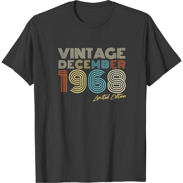 Vintage Limited In December 1968 T-Shirt-image