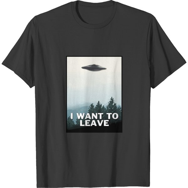I Want To Leave T-Shirt-image