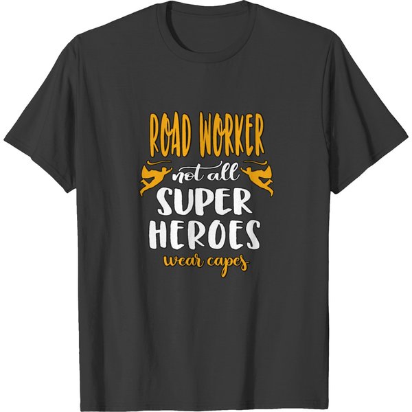 Road Worker Road Construction T-Shirt-image