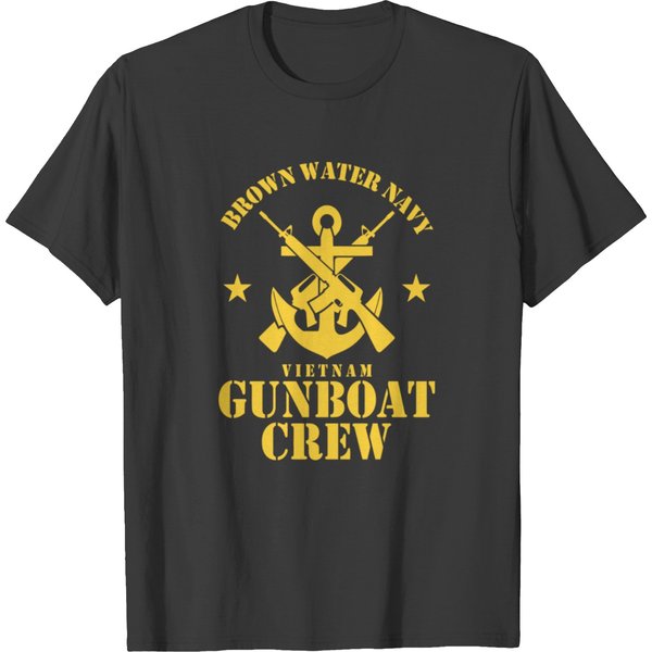 Brown Water Navy Vietnam Gunboat Crew T-Shirt-image