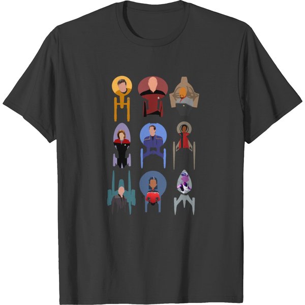 Trek Ships & Captains 2021 T-Shirt-image