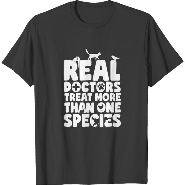 Vet Veterinarian Veterinary Real Doctors Species G T-Shirt-image