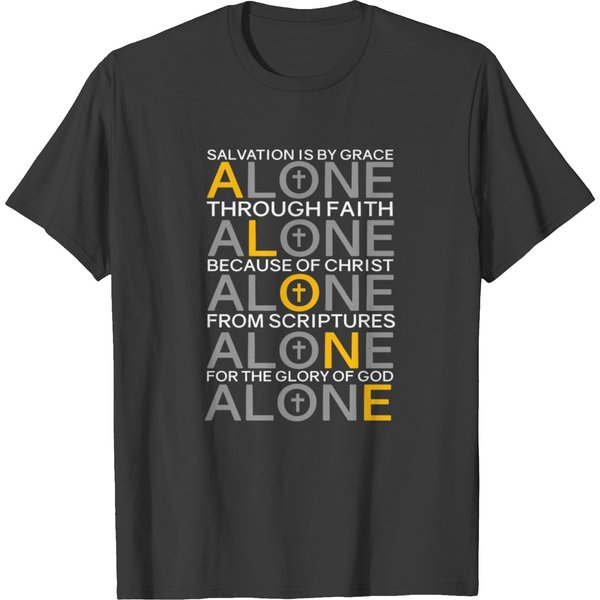 Five Solas Reformation Luther T-Shirt-image