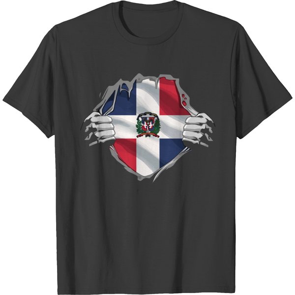 Super Dominican Heritage Shirt Dominican Republic T-Shirt-image