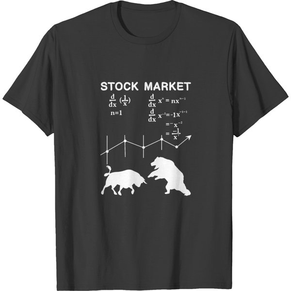 Stock Exchange Trading Broker Bull And Bear T-Shirt-image