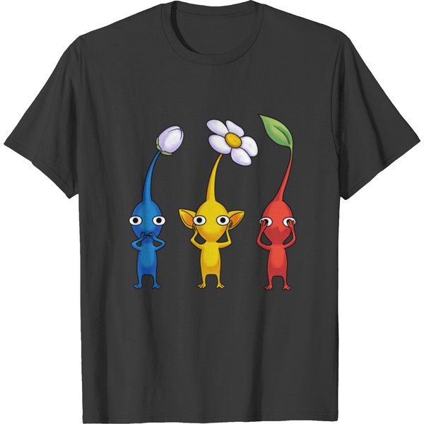 Three Wise Pikmin T-Shirt-image