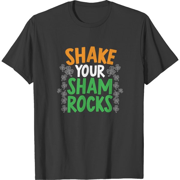 Shake Your Shamrock St. Patrick's Saint Pattys Day T-Shirt-image