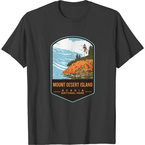Mount Desert Island Acadia National Park T-Shirt-image