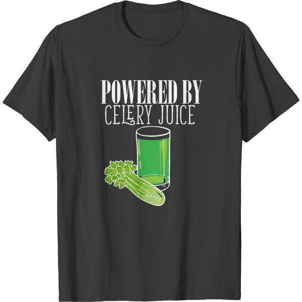 Celery Lover I Organic Juicing I Powered By T-Shirt-image
