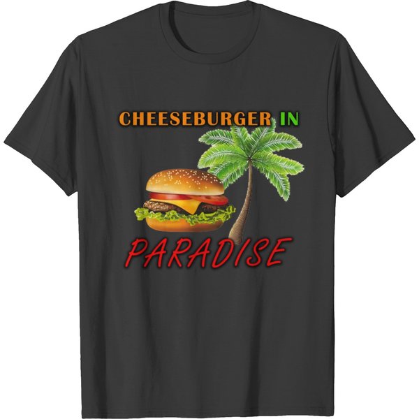 Cheeseburger In Paradise T-Shirt-image