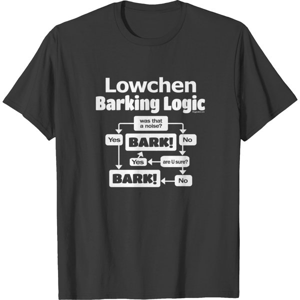 Lowchen Barking Logic T-Shirt-image