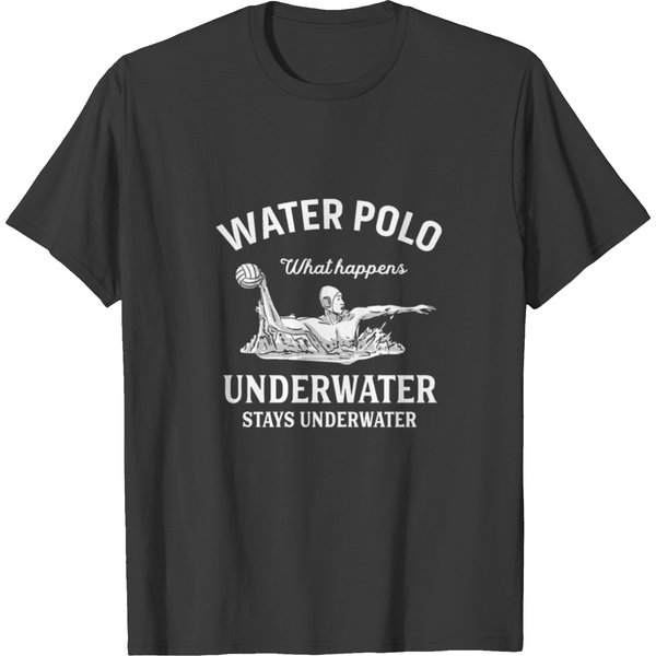 Funny Water Polo T-Shirt-image
