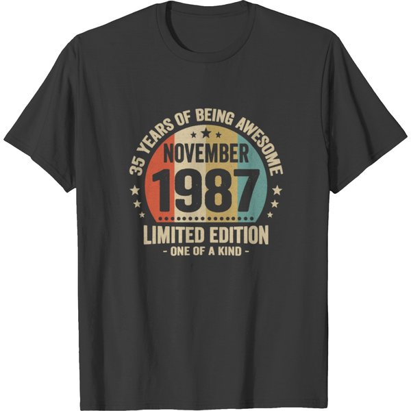 November 1987 35 Years Limited Edition T-Shirt-image