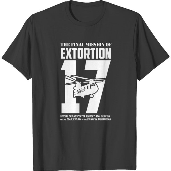 Navy Seals Extortion 17 Seals Team Six 6 T-Shirt-image