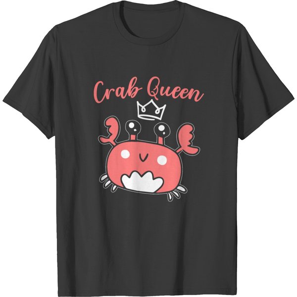 Crab Queen Crabulous Crabby Crab Whisperer T-Shirt-image