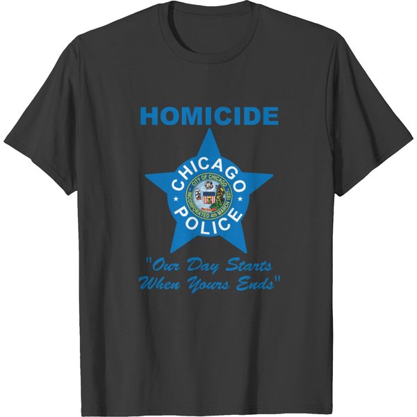 Chicago Police Homicide T-Shirt-image