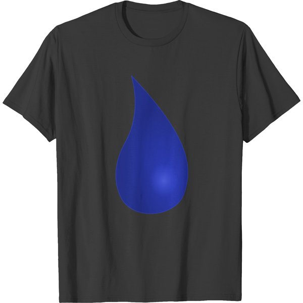 Blue Blue Waterdrop T-Shirt-image