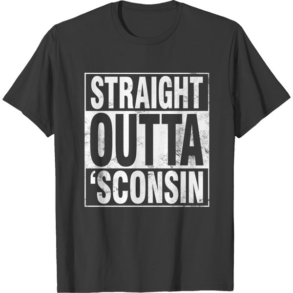 Straight Outta 'Sconsin T-Shirt-image